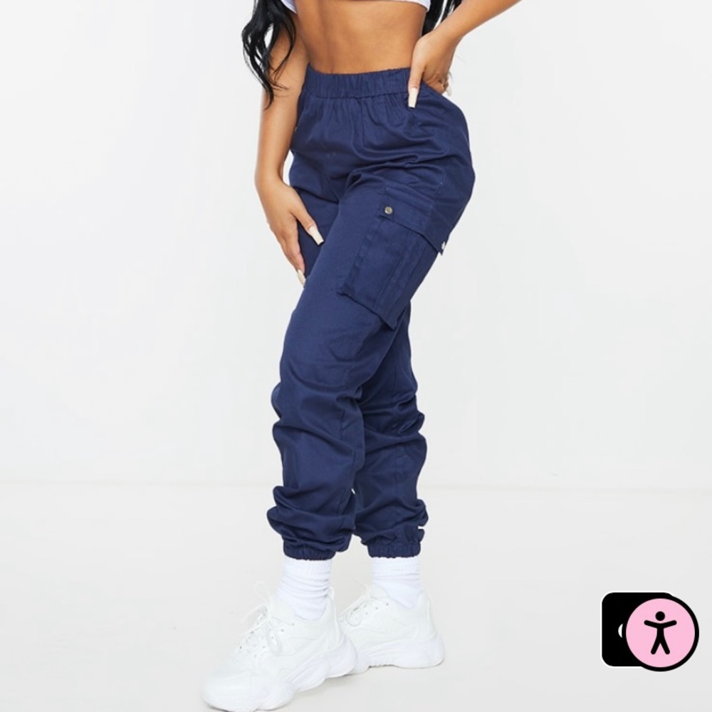 Pretty Little Thing Women’s Cargo Pants 00 Petite